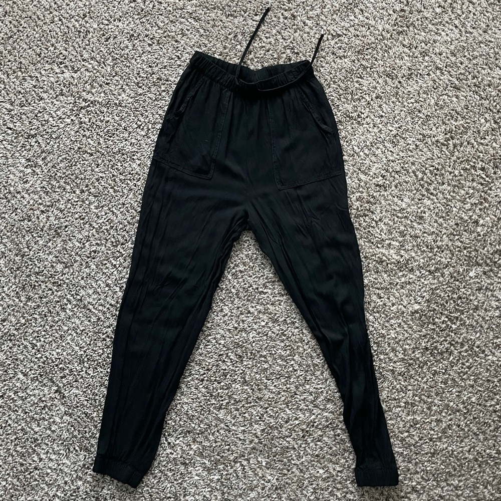 Black joggers